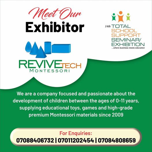 EdumarkNG's tweet photo. Revive Tech Montessori is a company focused and passionate about the development of children between the ages of 0-11 years, supplying educational toys, games and high-grade premium Montessori materials since 2009.
Visit https://t.co/FMmLZTDajh for more.
#revivetech #tosse2022 https://t.co/NAO91Mh3jK