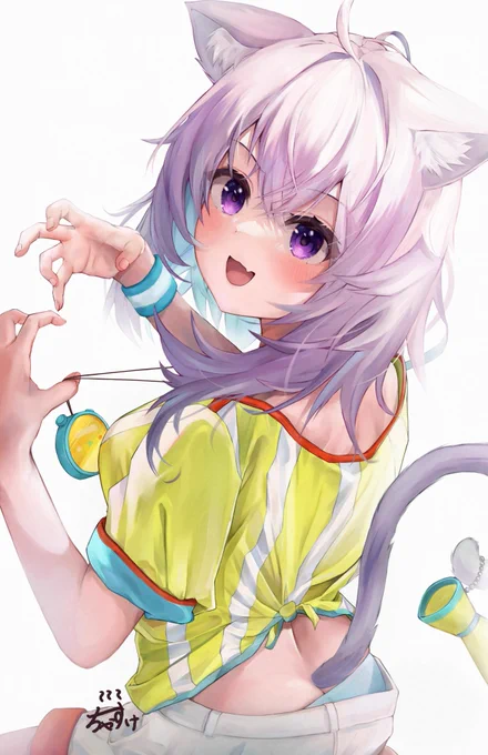 #絵かゆ スバルちゃんと衣装交換 