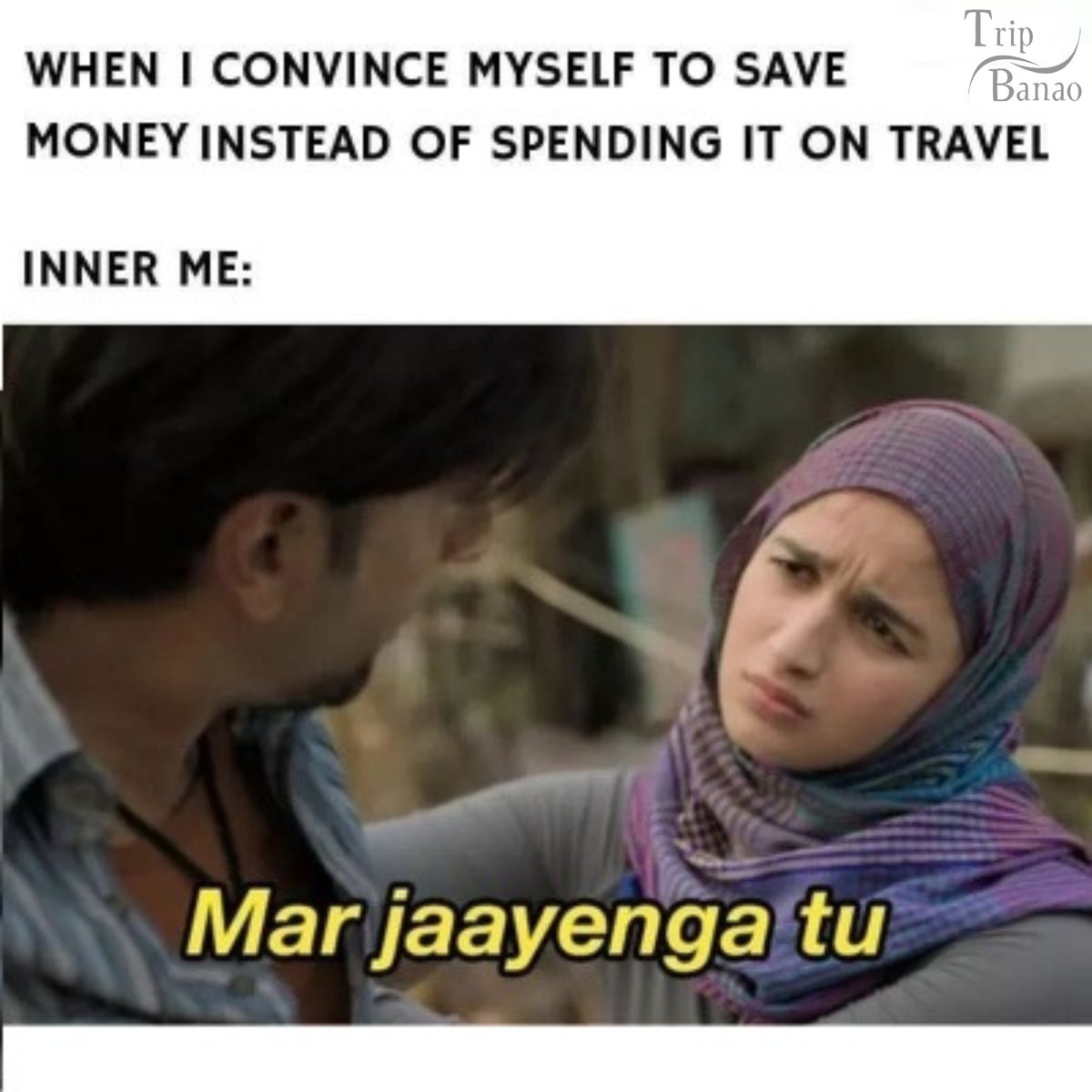 When I convince myself to save money instead of spending it on travel 😂 

#funnytravel #funnytravel #funnytravels #funnytravelpics #funnytravelmemes #funnytravelquotes #funnytravelvideos #funnytravelmoments #funnytravelstories #funnytravellers #tripbanao #tripbanaosocial #tripb