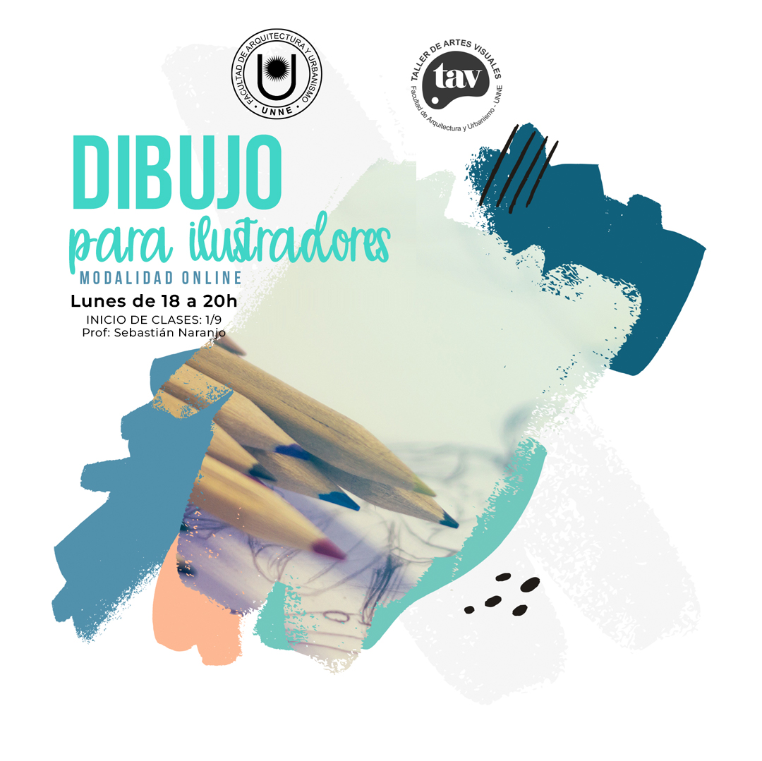 Taller de dibujo para ilustradores
El taller propone un espacio de experimentación práctica específica en el campo de la ilustración, abordando herramientas del dibujo para resolver problemas propios de la disciplina. 
inscripción: tavlabfau.unne.edu.ar/taller-dibujo-…