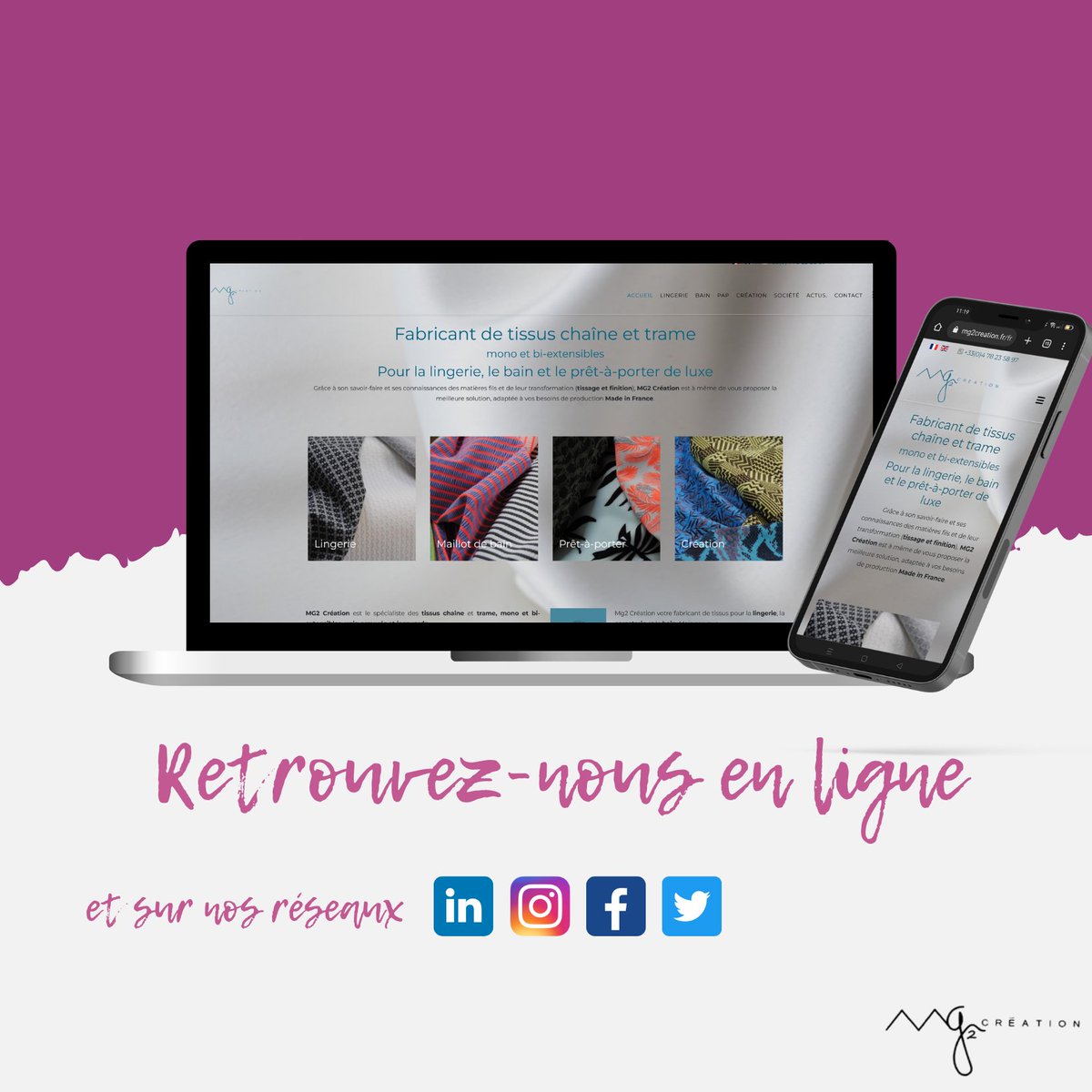 Mg2Creation's tweet photo. De retour dans nos bureaux...
Fini les plages et les orteils en éventails 🥱 
Place aux fils et aux métrages 🪡
Pour ne rien manquer de nos actualités et de nos collections retrouvez-nous sur les réseaux et notre site internet ⬇️
https://t.co/0StTnSHAWR
#tissus #fabric https://t.co/dzQBMiGb1w