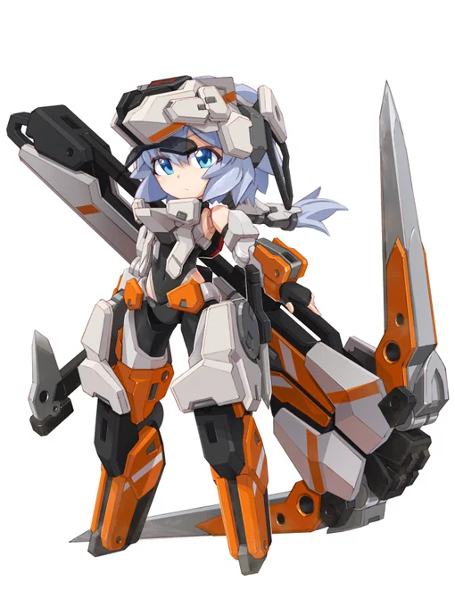 【コンテスト参加】【応募条件に同意します】#デスクトップアーミー「ディーナ」同企業で製造されている重機の設計概念を流用し開発された発掘調査用のTレックス型D-phone。普段は博物館の化石コーナーで案内と解説役をしていが、時折居なくなっては自身で掘り出した化石を勝手に展示物に加えている 