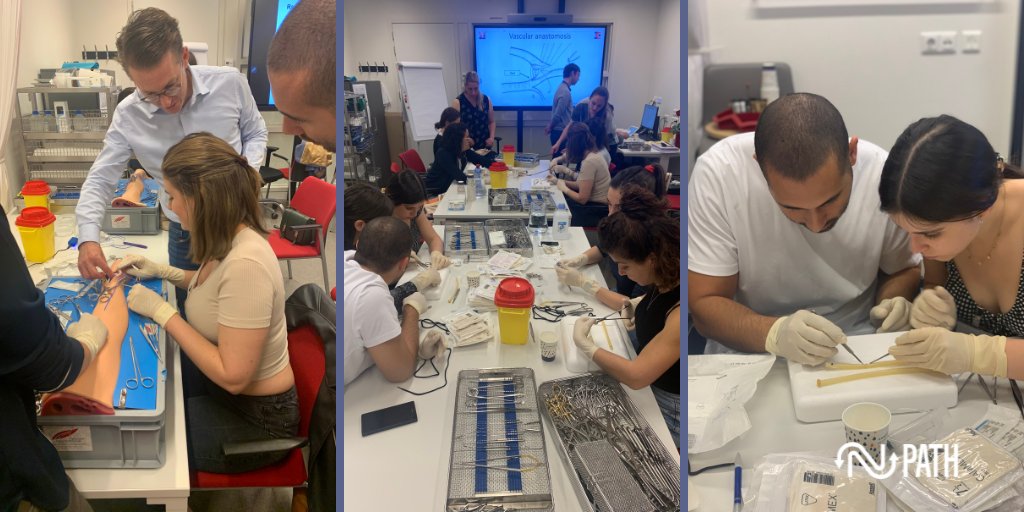 The REVAC module is almost finished. Vascular accesses are no longer a mystery to N-PATH residents! #nephrology #vascularaccess #ErasmusPlus #handson