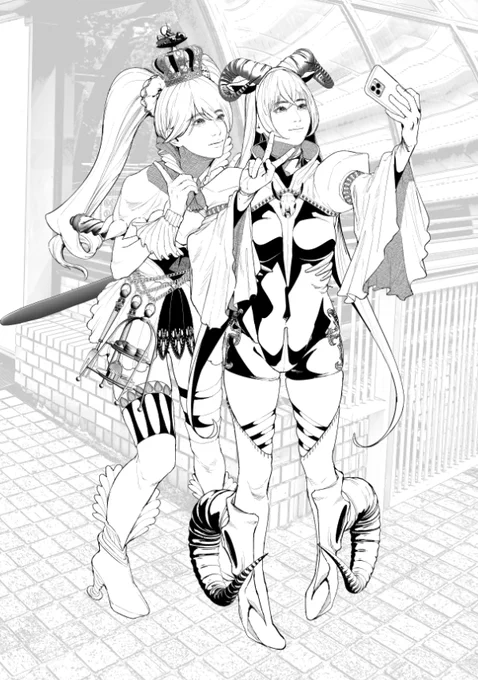 『3秒で…!3,,,2,,, 』
#コスは淫らな仮面_一般誌版_進捗 