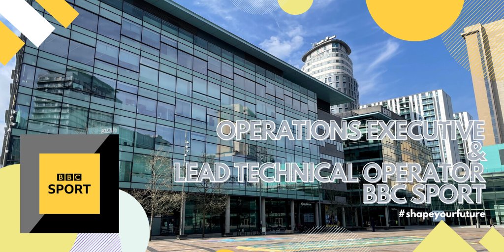 BBCSportJobs's tweet photo. BBC Sport are looking for 2 new #tech roles
Operations Exec https://t.co/k3NhDU94SN
Lead Tech Operator
https://t.co/Qp0VeV3CzJ
@BBCCareers @themediamentor @uktvjob #techjobs #technicaljobs #shapeyourfuture https://t.co/adZYpveb9S