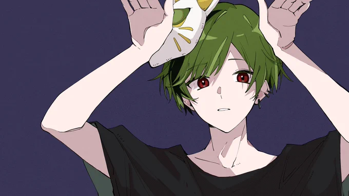 SIXFONIA所属 すちさん( )のフォニイサムネイルイラストを担当させて頂きました!高音が非常に綺麗で驚きました。素敵な歌声です 