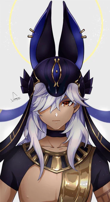 セノくん待ってたよ…#原神 #cyno 