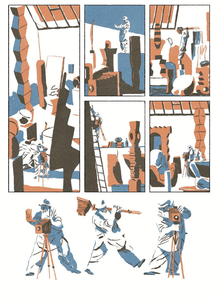 "Brancusi contre Etats-Unis", par Arnaud Nebbache, à paraître en janvier 2023 @EditionsDargaud