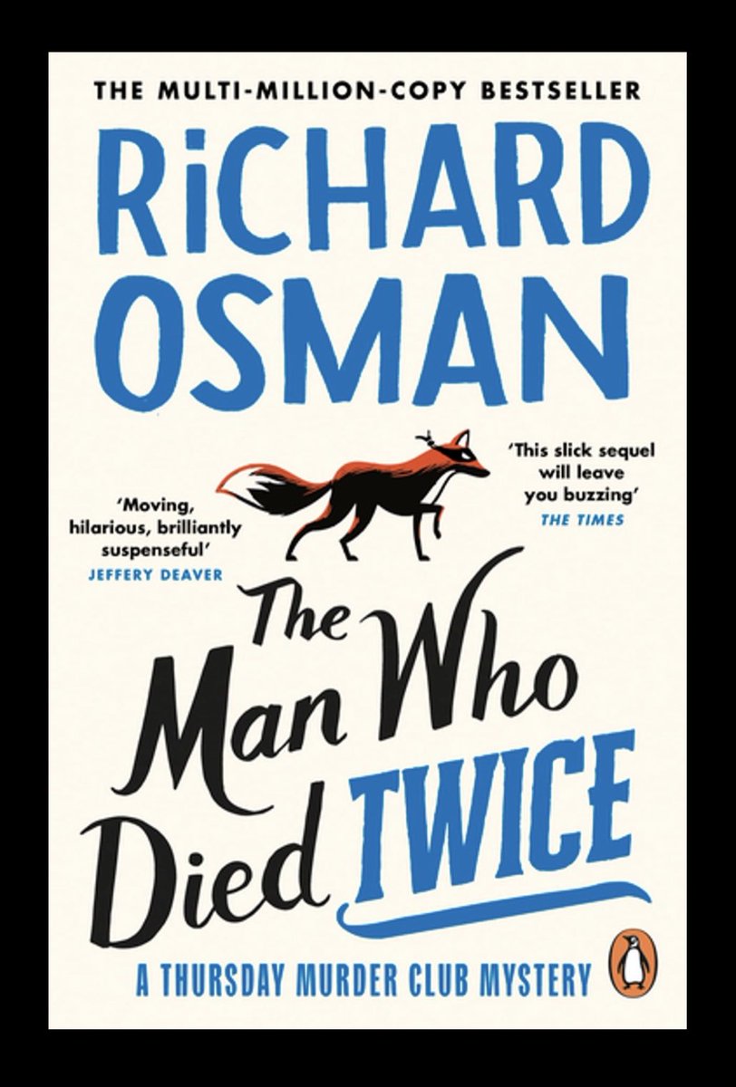 TowpathInn's tweet image. Our lovely monthly book club is back up and running, and ready to welcome new members! Next meeting 15/09 at 8pm, discussing “The Man who Died Twice” by @richardosman