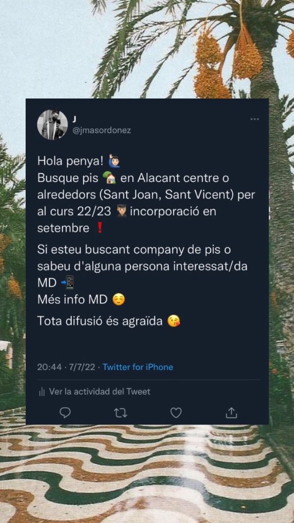 jmasordonez's tweet photo. Per favor! Tota difusió és agraïda 🥹🫶🏻 https://t.co/giXLHwlFO3