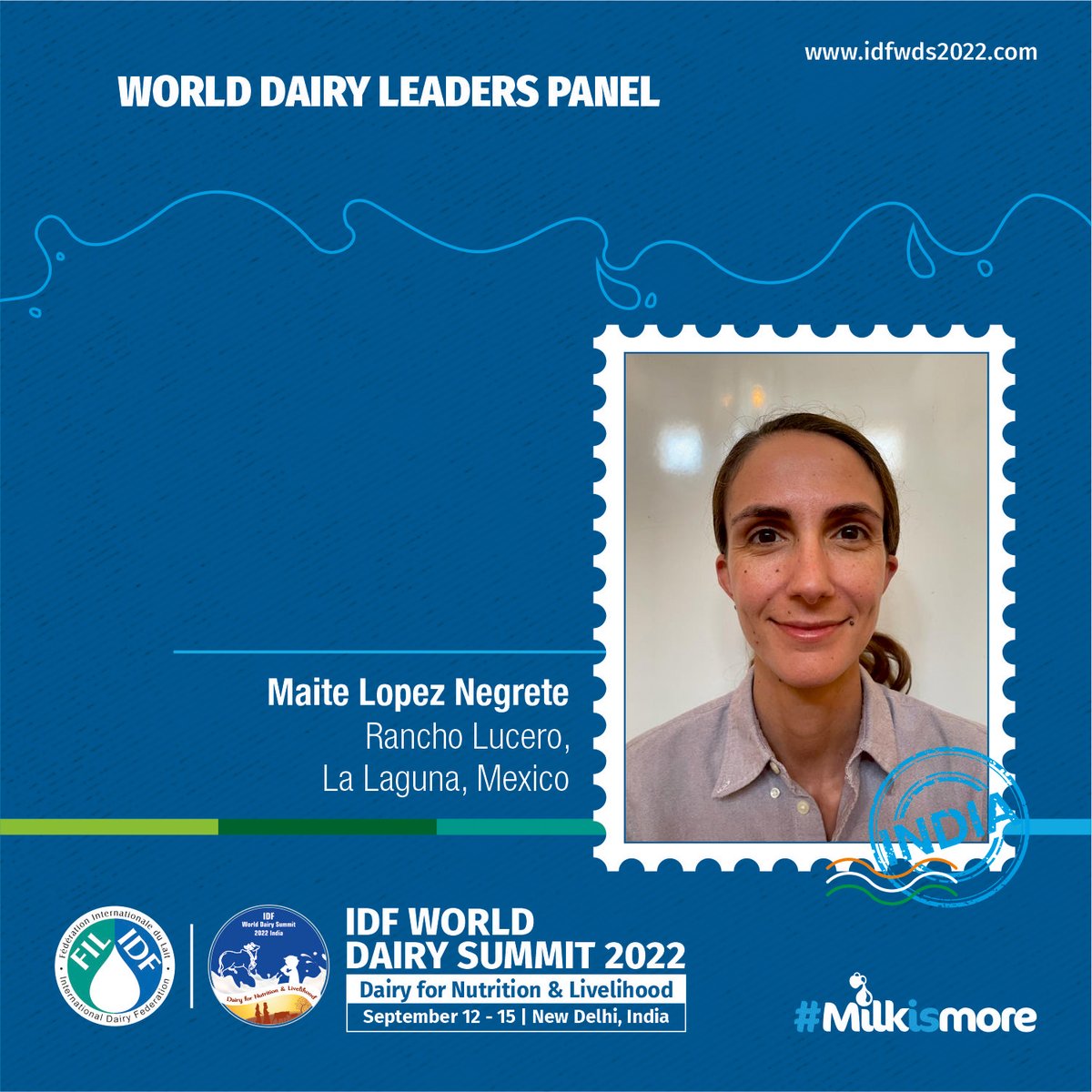 FIL_IDF's tweet photo. Listen to this year's panellists discuss the future of the global dairy industry at the IDF Dairy Leaders Panel 2022. Join us in person/virtually here: https://t.co/LquGIyFXec
#dairymarkets #dairyscience #dairyscienceandtechnology @NDDB_Coop @idfwds2022 https://t.co/LzQ0vlAxvB