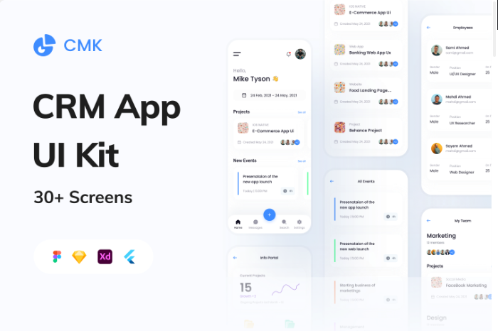 uihutofficial's tweet photo. CMK CRM App UI Kit
https://t.co/BUeu7W8Wvi

CMK is a clean, minimal design and very detailed Customer Management App for iOS and Android . 

#management #customermanagement #trendy #design #trendydesigns #CMK #CRM #app #uikit #iOS #android #managementapp #ui https://t.co/lfIOk1duyt