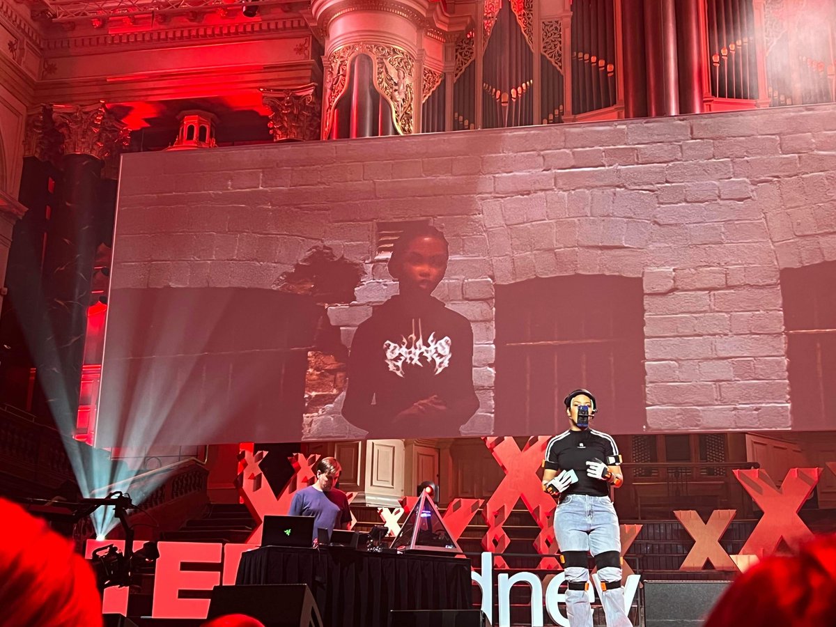 serwah_attafuah's tweet photo. I did a @TEDx talk simultaneously live on stage in Sydney and inside my Metaverse. 💫🗣️
I can't wait for you all to see it! It's been the highlight of my year!!
Shouts out to @renbry for cooking this one up with me, could not have done it without you!!! https://t.co/IY5m8v4gkZ