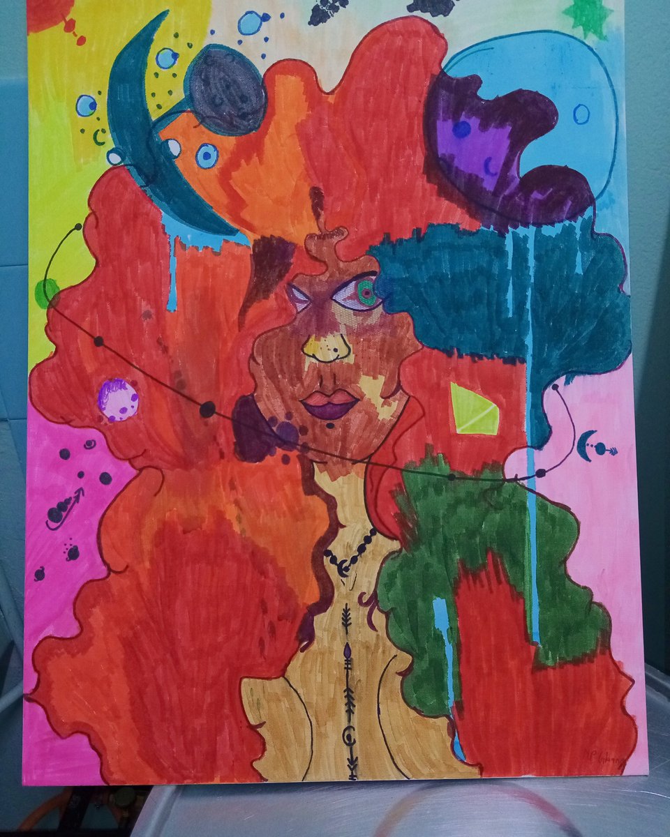 Noxy_nerd's tweet photo. @NICKIMINAJ I made a piece inspired by your latest single https://t.co/635vUGm64h