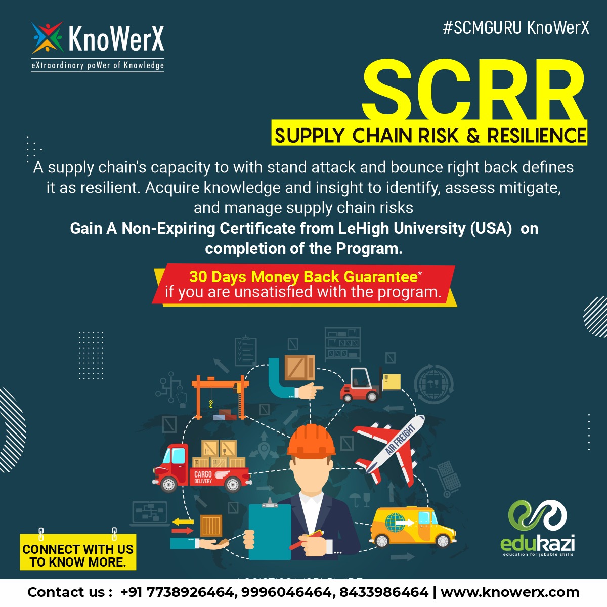 KnoWerX's tweet photo. #supplychainmanagment #SCMLearnings #UpliftyourCareer #onlineclasses #learningathome #learninganytimeanywhere #up #chainmanagement #Supplychainriskandresilienceprogram #edukazi #management #supply #cpim #supplychainmanagment #career #careergoals #careerdevelopment #management https://t.co/Qv7CLq3oJT