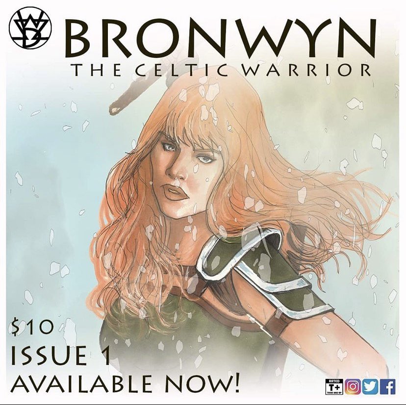 ZacXenite's tweet photo. #issue1 of my #comic now available, $10 each plus postage. Check out #bronwyn at https://t.co/adycmEzfPC Full colour, including a sketchbook and cover gallery. #illustration #drawing #indiecomics #fantasy #mythandlegends #celtic #celitcmythology #storytelling #sequentialart https://t.co/vLqxqNVKxk