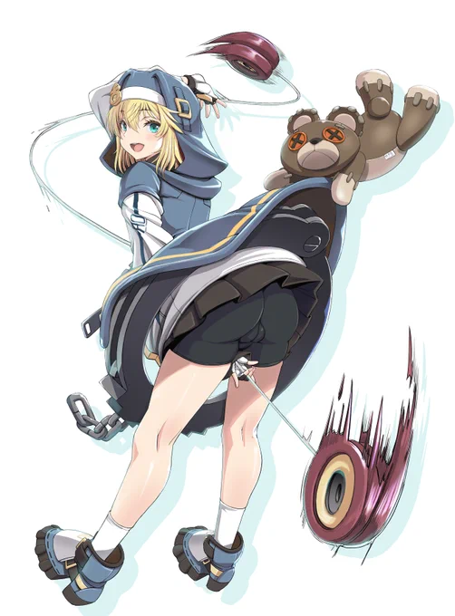 #GGST #格ゲーキャラ描こうぜ #ブリジット
歪まされますた。|д゜) 