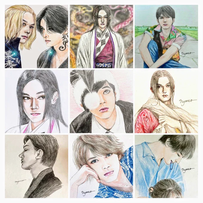 最近描いた、もしくは過去作を修正してUPした絵を集めてみました。

テーマバラバラ😅
あ、テーマは"美"ですかね〜😂

#吉沢亮 