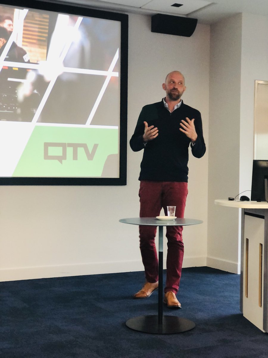 ScotWomenSport's tweet photo. We hear now from founder and CEO of @QTV_Sports @QTVjack #JackMcGill on the importance of content, strategy and using this effectively for your business. Great to have you back with us, Jack!
#technologyandsport #tech #sport #SWIS ππ https://t.co/BvqJsLecPV