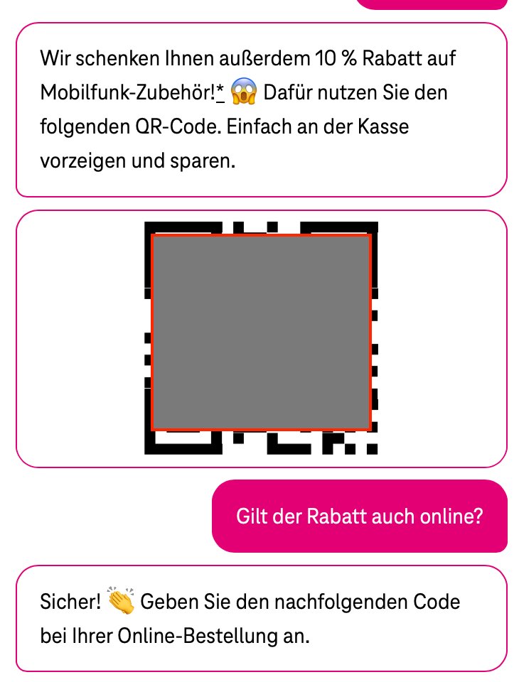 fischbone12's tweet photo. @Telekom_hilft Und wie löst man den Gutschein nun online ein? https://t.co/dnNbjsJfTE
