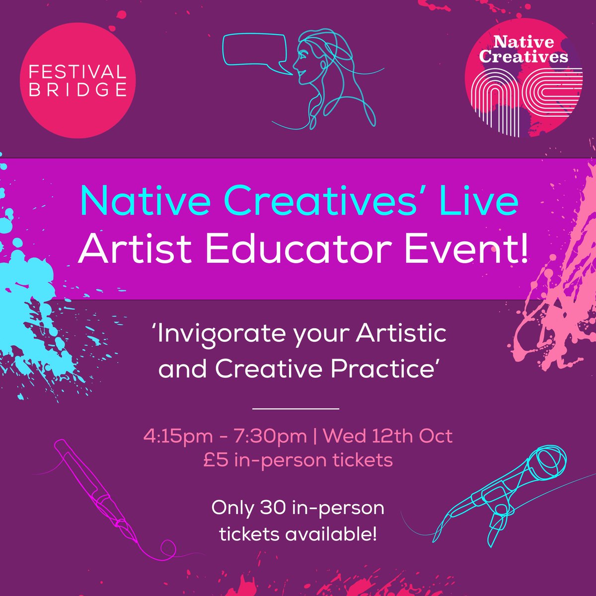 Festival Connect & Create tweet media