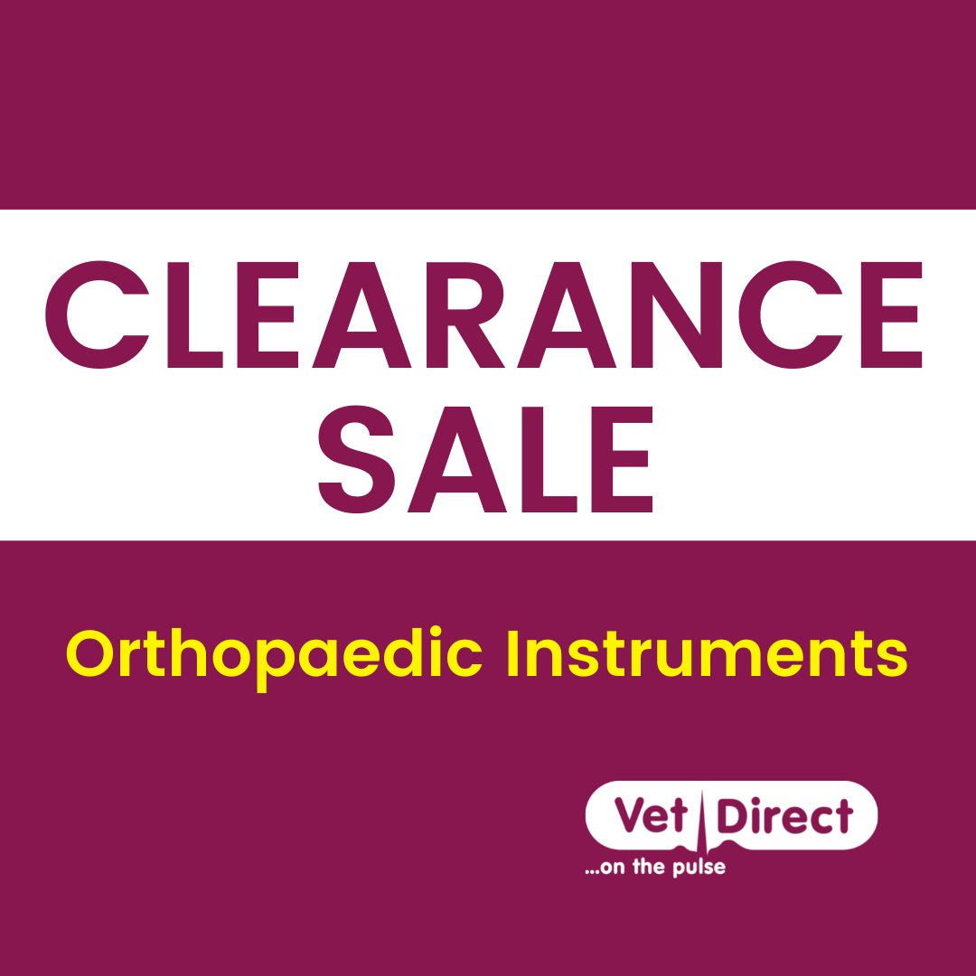 vetdirectuk's tweet photo. Grab a bargain with our clearance sale - everything must go! 
Click to find out more - https://t.co/znSMK5rO64 https://t.co/knU3W4cBEI