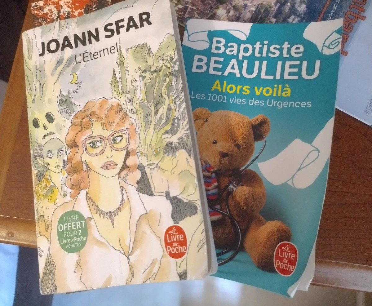 CourgeFeroce's tweet photo. @librairesecache Je viens de finir @BeaulieuBap, j'attaque @joannsfar https://t.co/86CsZMaOtx