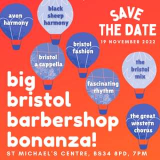 FascinatingR's tweet photo. How exciting is this?! Pop this on your calendars and have the biggest Bristol Barbershop bash to look forward to!
#bbbb 
#bigbristolbarbershopbonanza 
#BristolBarbershop 
#barbershopbristol
#Bristol
#livemusic
#bristollivemusic
#bristolchoirs
#bristolchorus 
#bristolchoruses https://t.co/ReFJUV70MJ
