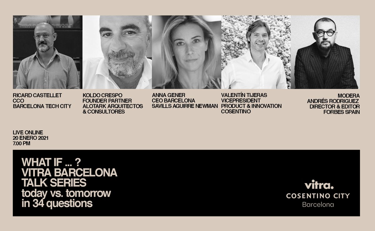 🟢 El verano es una época que invita a la revisión y a una reflexión más pausada sobre los retos de #futuro de nuestro sector. Por eso, hoy recuperamos el evento organizado por <a href="/vitra/">Vitra</a> y <a href="/GrupoCosentino/">Cosentino</a>
, "WHAT IF...? ➡lnkd.in/dFd_narf