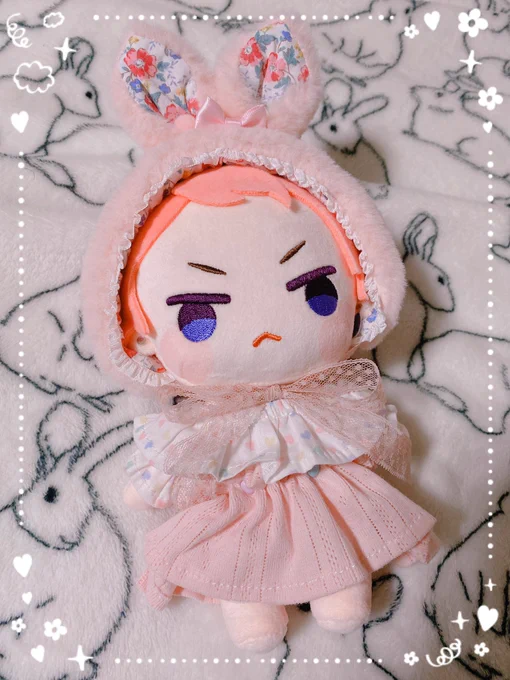 めっっっっちゃキュートやったーーー!!!!! しゆぬい待ち続けた一年だった…(そして届いて早々ウサチャンにされる運命 