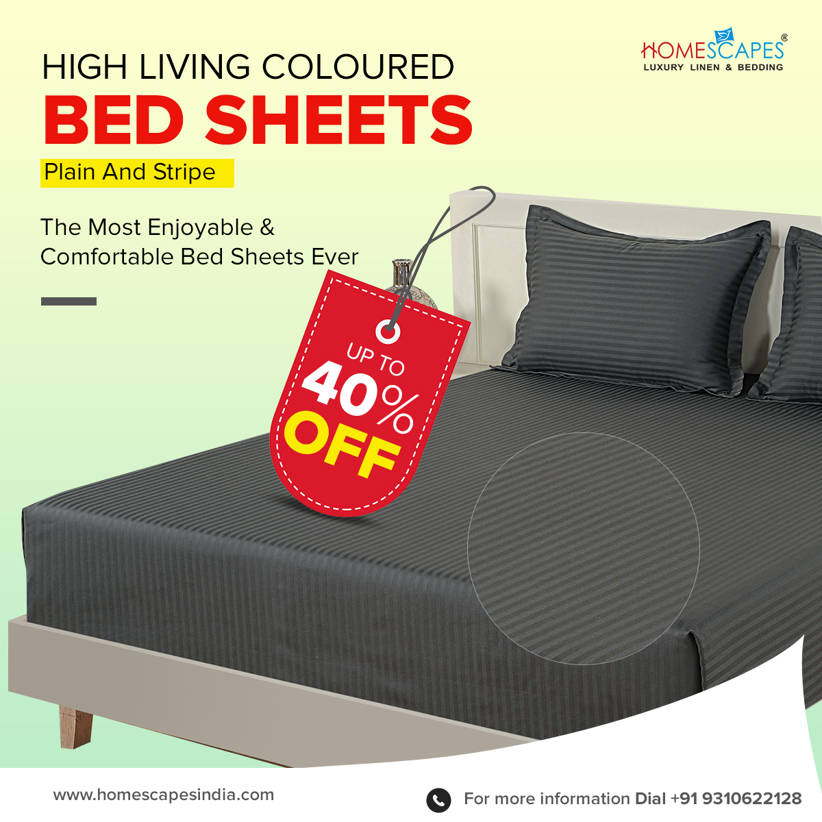 homescapesind's tweet photo. Upto 40% Off 🤩
Look in the elements of this vast universe of alluring comfort with the breathtaking collection of HOMESCAPES High Living bedsheets. 

Shop Now - https://t.co/KIZqvyE3ln
.
.
.
.
.
 #bedsheets #homedecor #bedroomdecor #bedding #bedsheet #bedcover #bedsheetseller https://t.co/9Jb9AVkzb1