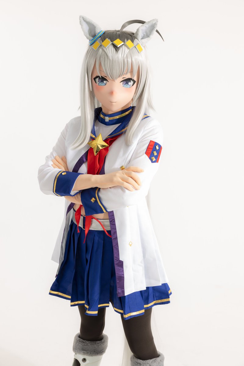 Funyo's tweet image. というわけで、我が家にもオグリキャップがやってまいりました

photo &amp;amp; movie:@chin10okp_Photo 
mask:@Teitoku_shop