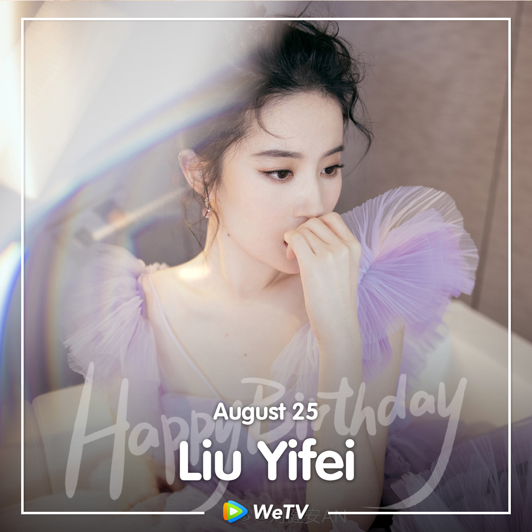 WeTVOfficial's tweet photo. Happy Birthday to #LiuYifei 🥳❣️

We love your performance in #ADreamofSplendor

🤩May each day be as happy as your birthday and looking forward to more of your great works in the future!

Find More Contents on WeTV🔍https://t.co/zIja6teRPD
#刘亦菲 #CrystalLiu #WeTVAlwaysMore https://t.co/Kvd6NVgSEQ