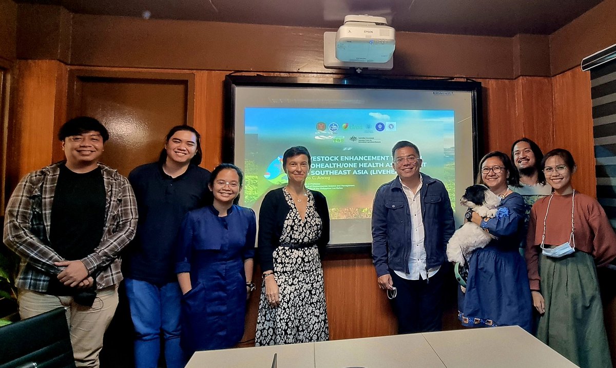 Working on a new OH project with SESAM team 'Livestock Enhancement through EcoHealth'
@Grease_Network @Cirad 
@UPLBOfficial @rico_ancog
@PREZODE_Intl 
#OneHealth #LiveHealth