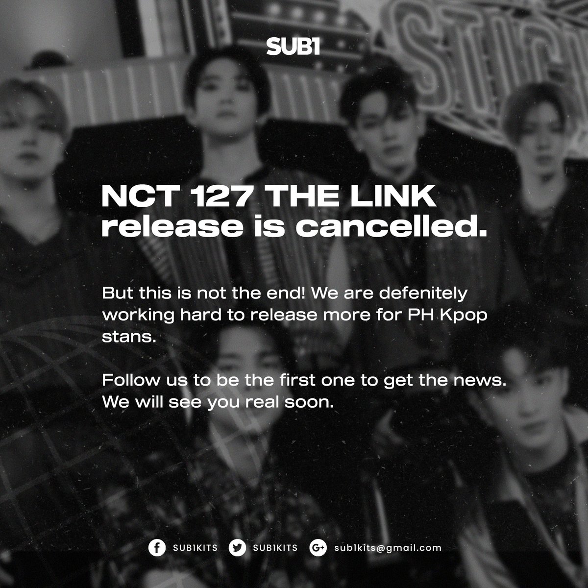 SUB1KITS's tweet photo. [NOTICE]

For updates and news, follow us on twitter and facebook.

⛓ https://t.co/zumDANuL7B
⛓ https://t.co/tzm3lTwfr8 https://t.co/VY700UDuDT
