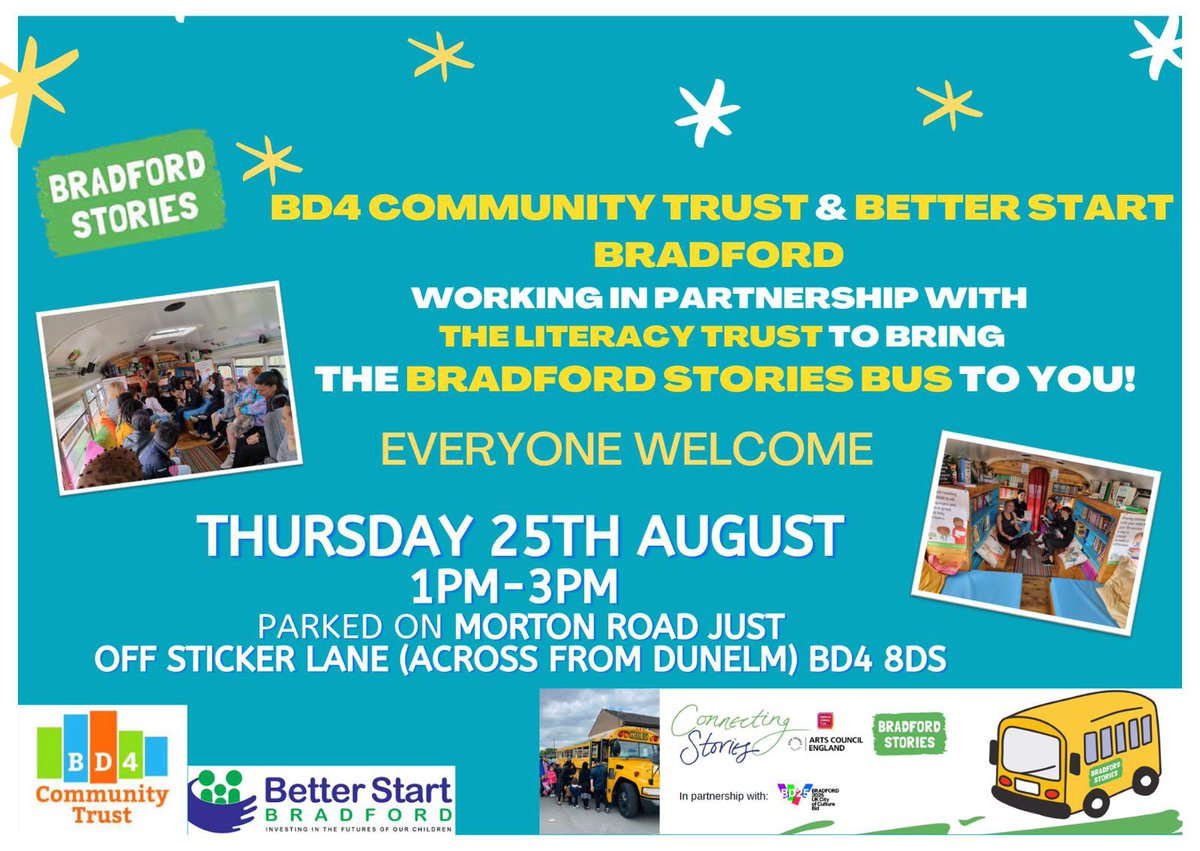 BD4Family's tweet photo. All welcome! #communityevent #communitycohesion @Literacy_Trust @BetterStartBfd https://t.co/pNIQ3sSbVc