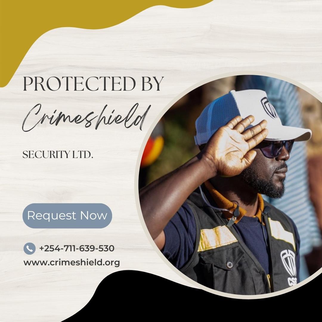 Crimeshield_Ltd's tweet photo. "When security is FIRST, you last."
@Crimeshield_Ltd your Security is our Priority.
Reach out to us today.
#securityexperts #securitycompany #securitykenya #securityconsulting KIEMS Sakaja Moses Kuria https://t.co/eZKdAg0PrT