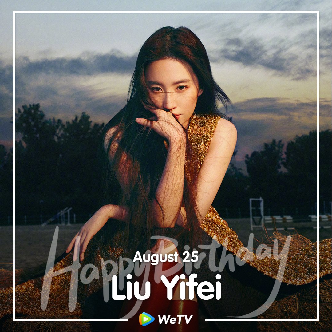 WeTVOfficial's tweet photo. Happy Birthday to #LiuYifei 🥳❣️

We love your performance in #ADreamofSplendor

🤩May each day be as happy as your birthday and looking forward to more of your great works in the future!

Find More Contents on WeTV🔍https://t.co/zIja6teRPD
#刘亦菲 #CrystalLiu #WeTVAlwaysMore https://t.co/Kvd6NVgSEQ