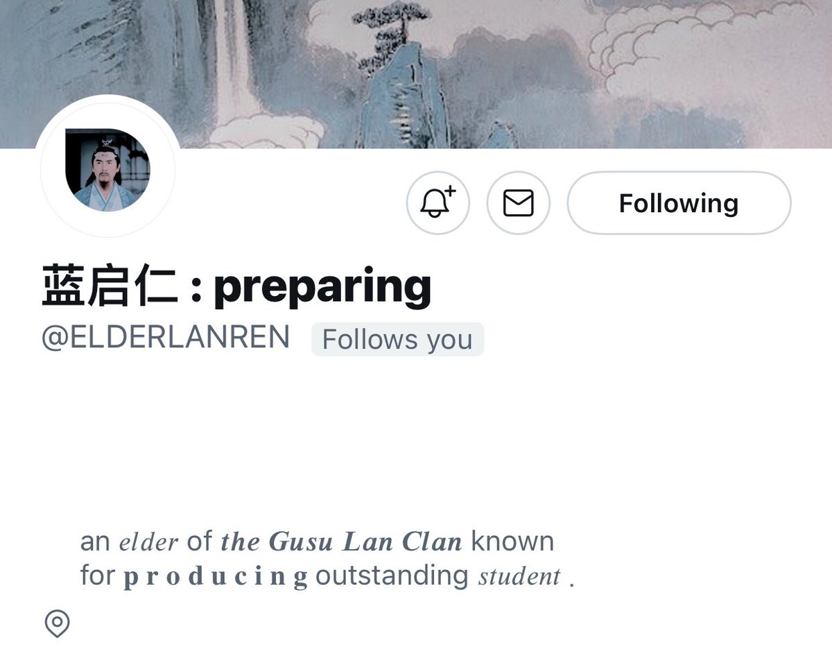 LIGHTHOLDERLAN's tweet photo. ⠀
⠀
              𐀔 .  @ELDERLANREN 
⠀
              สองหัตถาจับประสาน
              ค้อมกายโค้งลงถืออ่อนน้อม
              เคารพผู้อาวุโสเสาหลักตระกูล
⠀
              ❝ ท่านอา ❞
⠀
⠀ https://t.co/oXi2qSAzyS