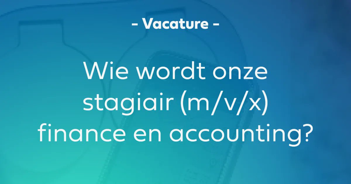 mobilityplusBE's tweet photo. De planeet beter maken met jouw finance- en accountingskills? Stageopportuniteit (m/v/x)! https://t.co/P1PBiCROxj https://t.co/u1A58pHRoV