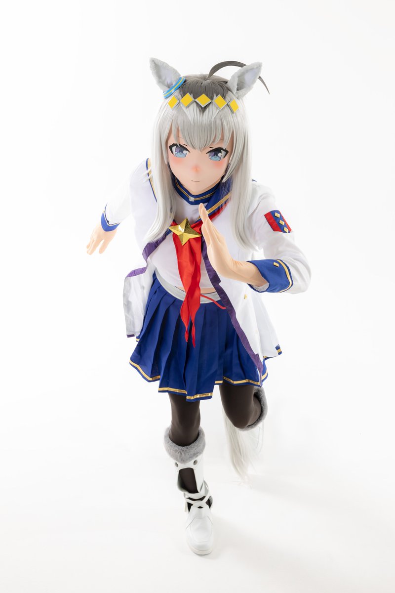 Funyo's tweet image. というわけで、我が家にもオグリキャップがやってまいりました

photo &amp;amp; movie:@chin10okp_Photo 
mask:@Teitoku_shop