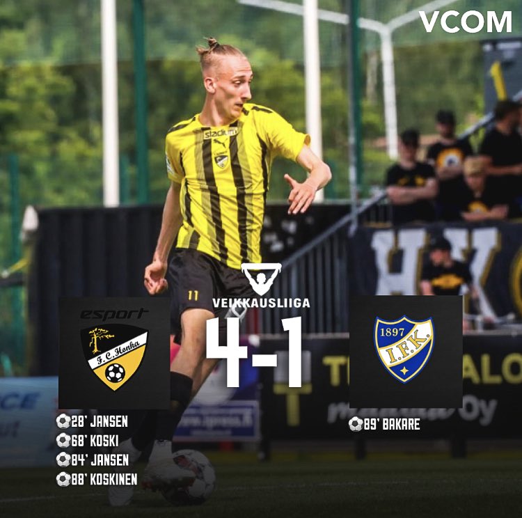 FC Honka voitti eilen ja nousi sarjakärkeen!🔝🟡⚫️

📸Juhani Järvenpää

#Veikkausliiga #MeOllaanHonka #HIFKFotboll