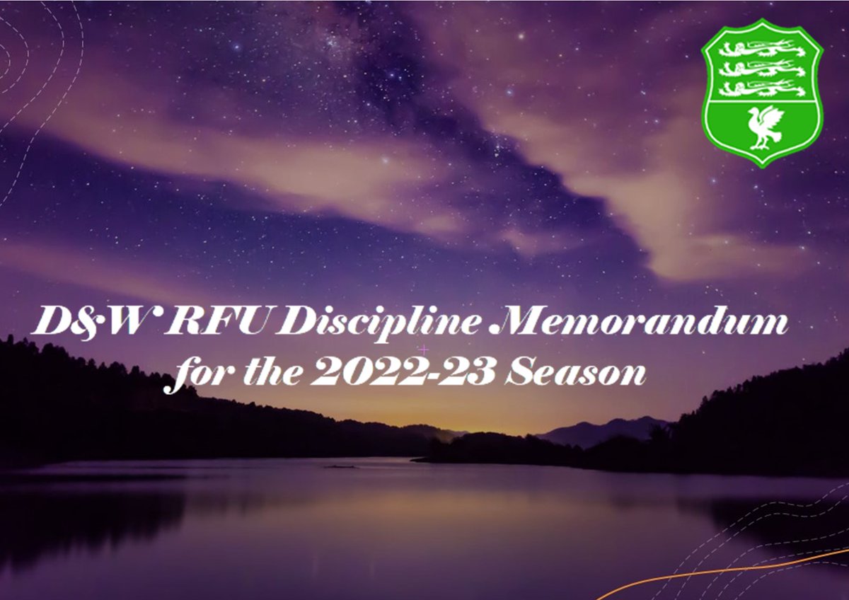 Dorset & Wilts RFU tweet media