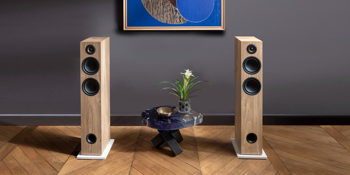 TriangleHifi's tweet photo. LN05A 2022 EDITION:This summer, the compact floorstanding speakers LN05A is back in the spotlight in a 2022 special edition with new trendy wood finishes and an even more attractive price point π Now available in Light Oak & Chestnut finishes #trianglehifi #ActiveSeries #LN05A https://t.co/EIdpBUrGEn