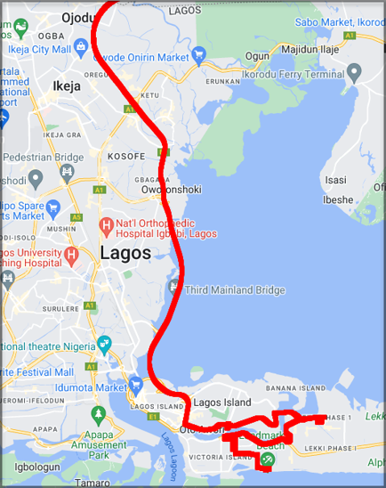Enextwireless's tweet photo. Check out the latest NIWBQR ranking for service provider networks in Lagos for the route shown on the map below, taken from August 2nd to 3rd 2022.
Visit https://t.co/R03cozOu1M to read the full article.
The legend below can be used as a guide.
#Enextwireless #NIWBQR #Airtel https://t.co/wSMhhEeY76