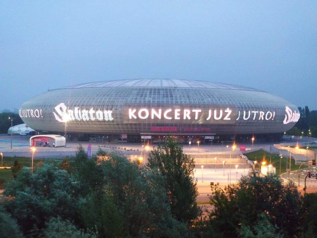 sabaton's tweet image. KRAKOW! Are you as excited as we are for our show tonight? Comment in which city you would like to see us!