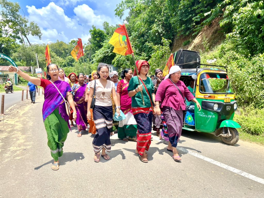 preang287's tweet photo. Tini Mass Deputation tei Memorandum rilaimani Greater Tipraland ni Sanmung no twiwi Santir Bazar SDM Office o. 

#OneLastFight2023ForGreaterTipraland #Thansa 
Bubagra long live @PradyotManikya https://t.co/hkpI2kJ4Tz