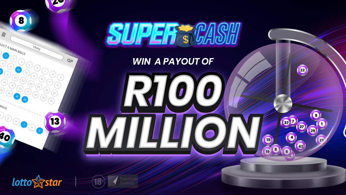 Lotto_Star's tweet photo. Here’s your chance to be an instant multi-millionaire, on our quick game Super Cash, where a single bet could win you a payout of R100 Million. 💰💰
#LottoStar #SuperCash #MillionaireLifestyle #TrendyTueday #QuickGame https://t.co/tPHFu9jXOf