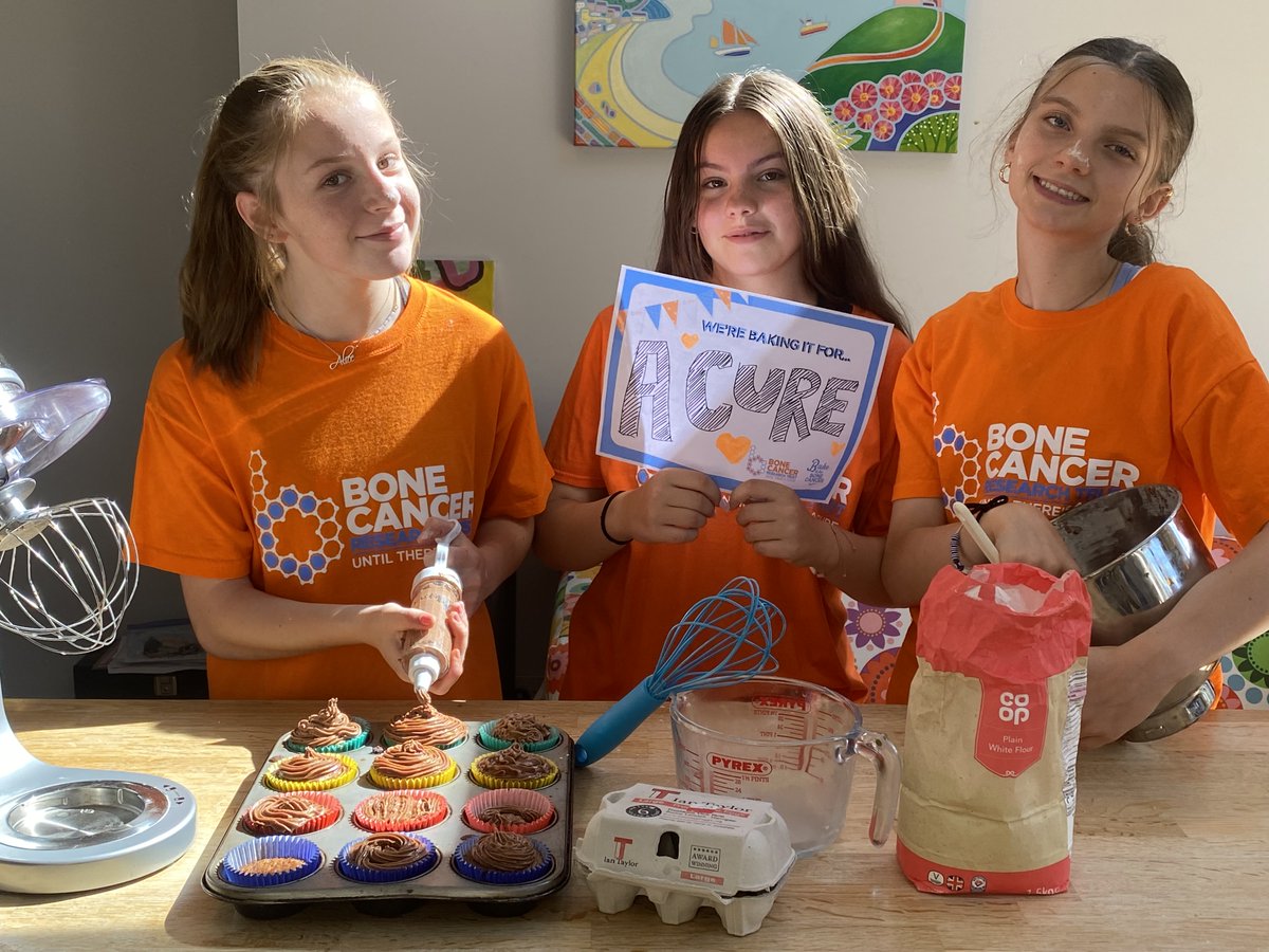 BCRT's tweet photo. This October, help us Bake for a Breakthrough to give hope to all primary bone cancer patients 🍪🥧 Self-raise vital funds by joining us on the 14th October for Bake it for Bone Cancer Day!👩‍🍳 Visit 👉 https://t.co/bm3RpiGsX0 to get started! #BIFBC #UntilTheresACure https://t.co/sExAbcKqGb