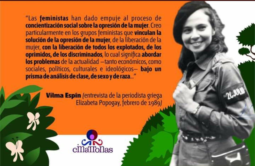 El ejemplo de Vilma Espin,
acompaña a las federadas en la Venezuela de Bolibar,Chávez y Maduro . #MujeresEnRevolucion #CubaPorLaPaz #CubaPorLaVida <a href="/FMC_Cuba/">FMC de Cuba</a> @CubaCoopera <a href="/cubacoopera/">CubacooperaVeNu</a>ven <a href="/AdanVillavicen5/">Adan Villavicencio Guzmán</a> <a href="/altunaga_perez/">Esthet Perez altunaga</a> <a href="/MINSAPCuba/">Ministerio de Salud Pública de Cuba</a>